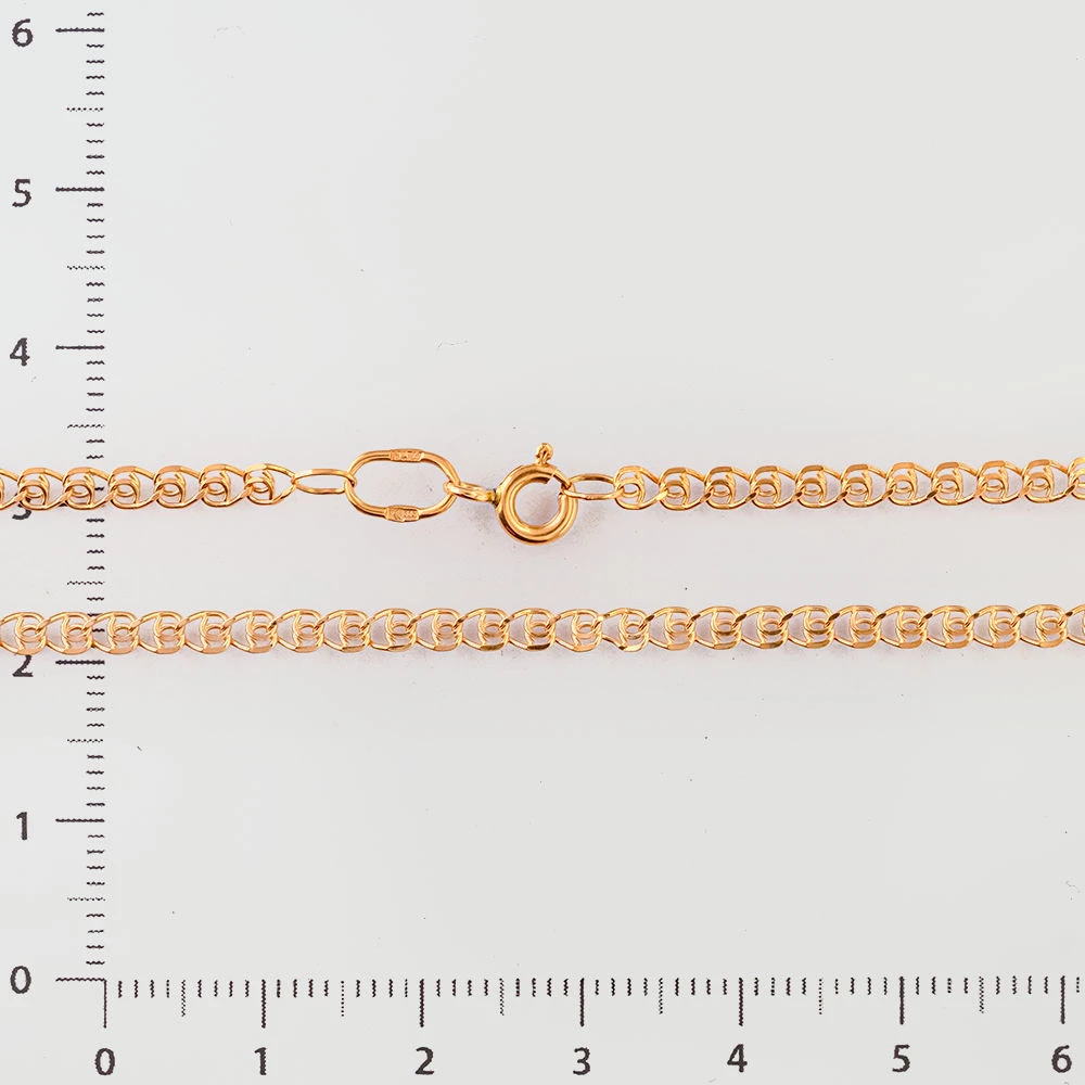 Цепь из красного золота 585 пробы