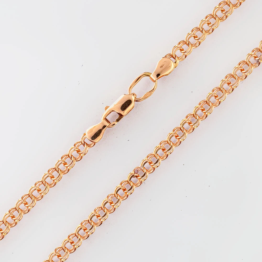 Цепь из красного золота 585 пробы