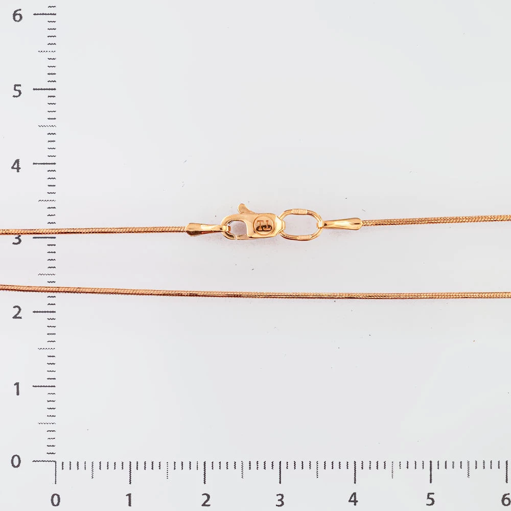 Цепь из красного золота 585 пробы