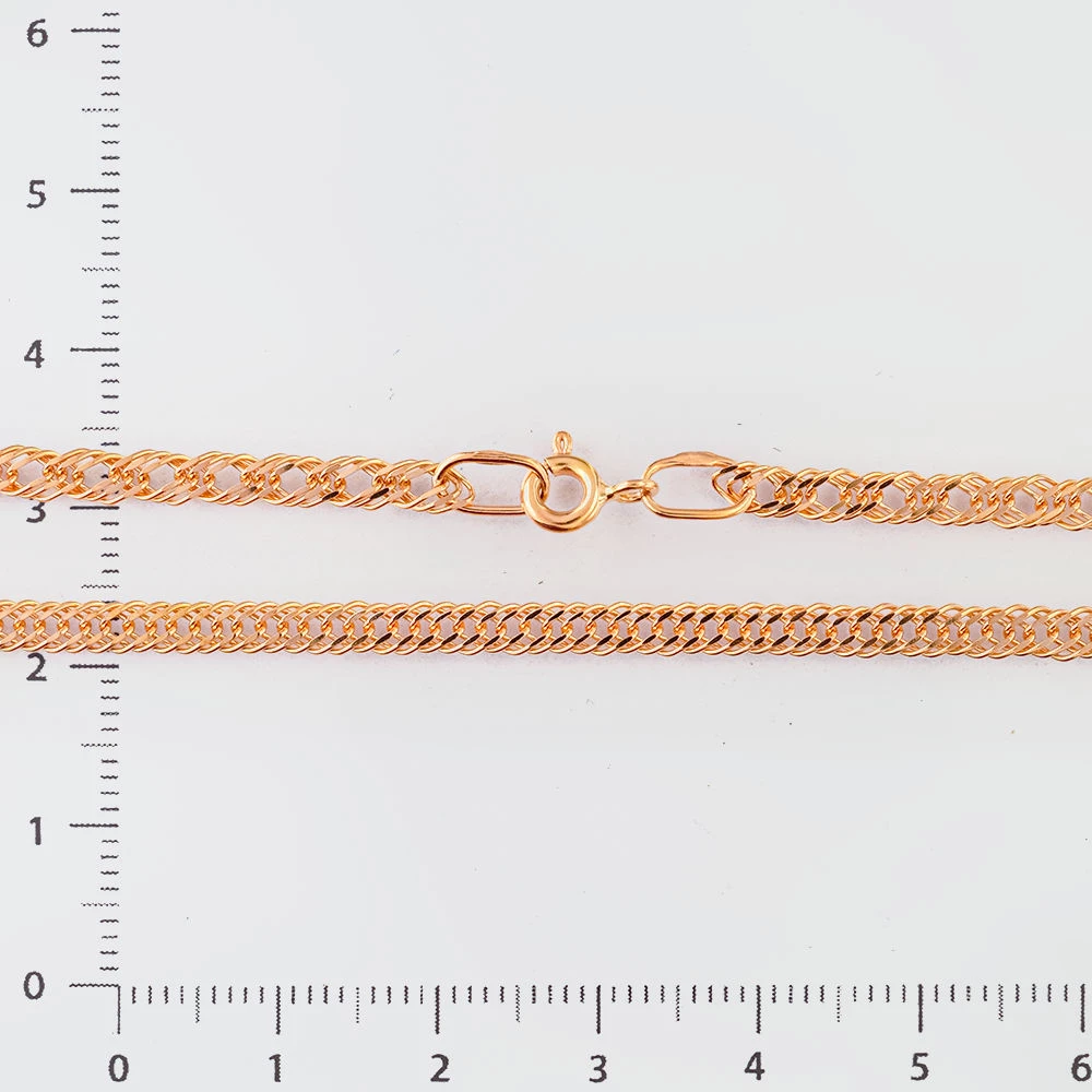 Цепь из красного золота 585 пробы