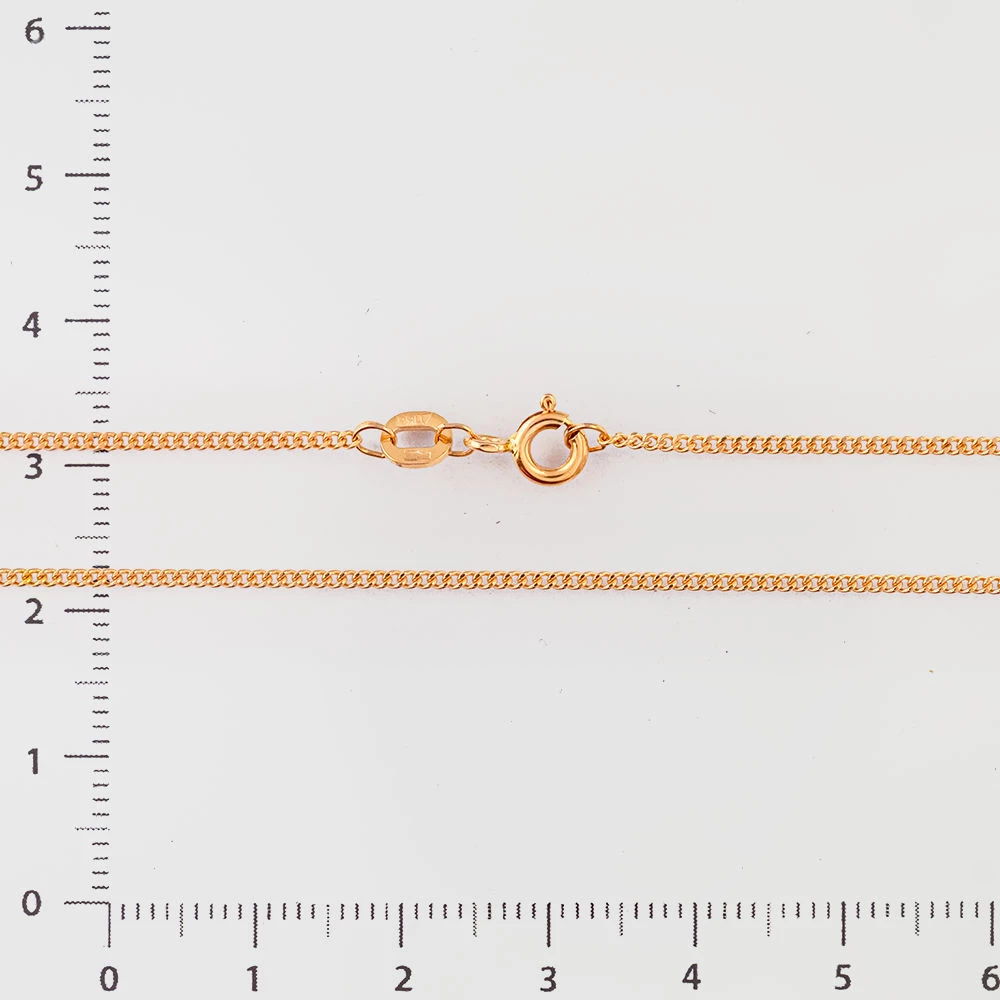 Цепь из красного золота 585 пробы