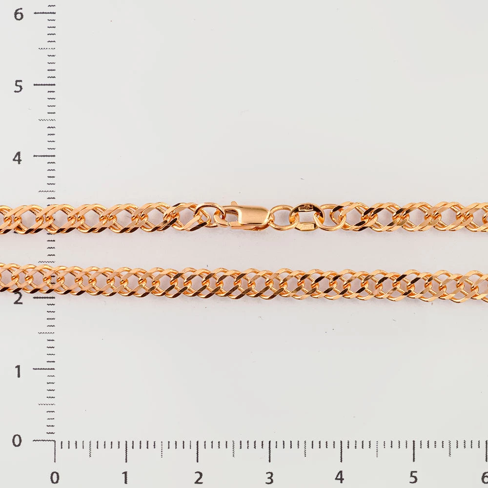 Цепь из красного золота 585 пробы