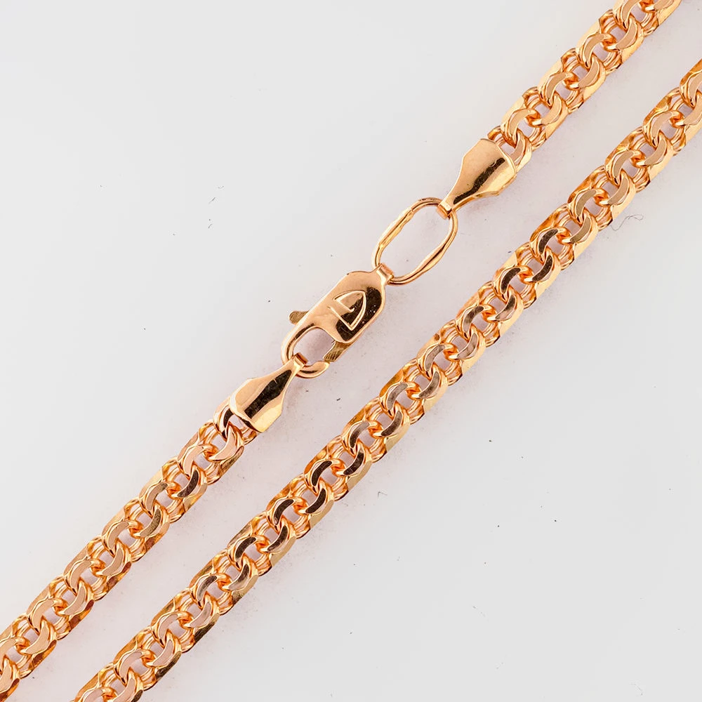 Цепь из красного золота 585 пробы