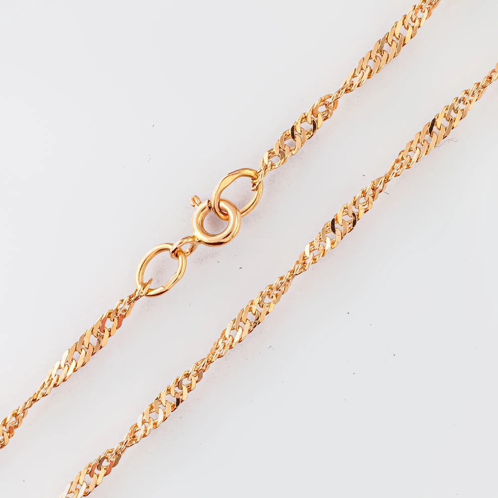 Цепь из красного золота 585 пробы