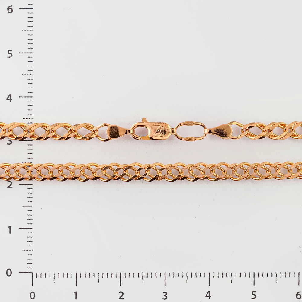 Цепь из красного золота 585 пробы