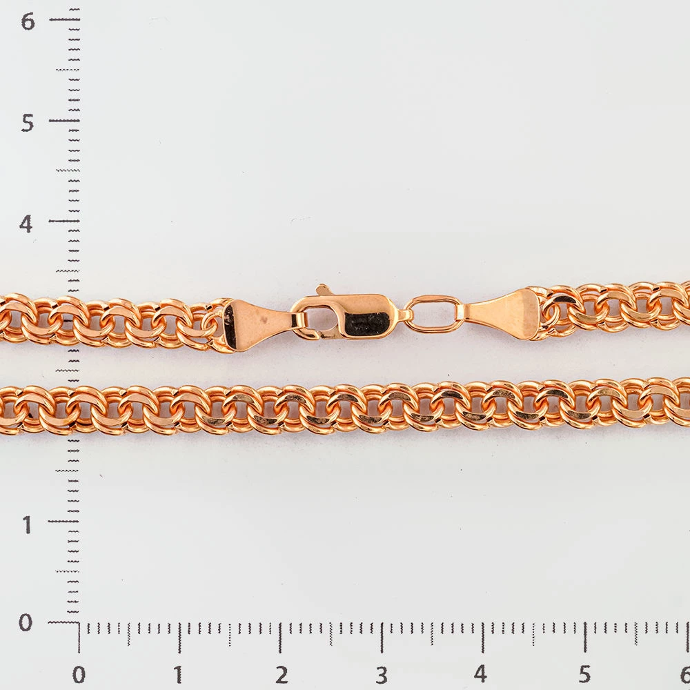 Цепь из красного золота 585 пробы