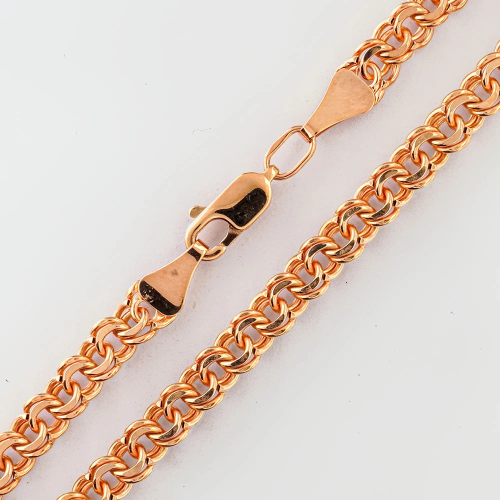 Цепь из красного золота 585 пробы