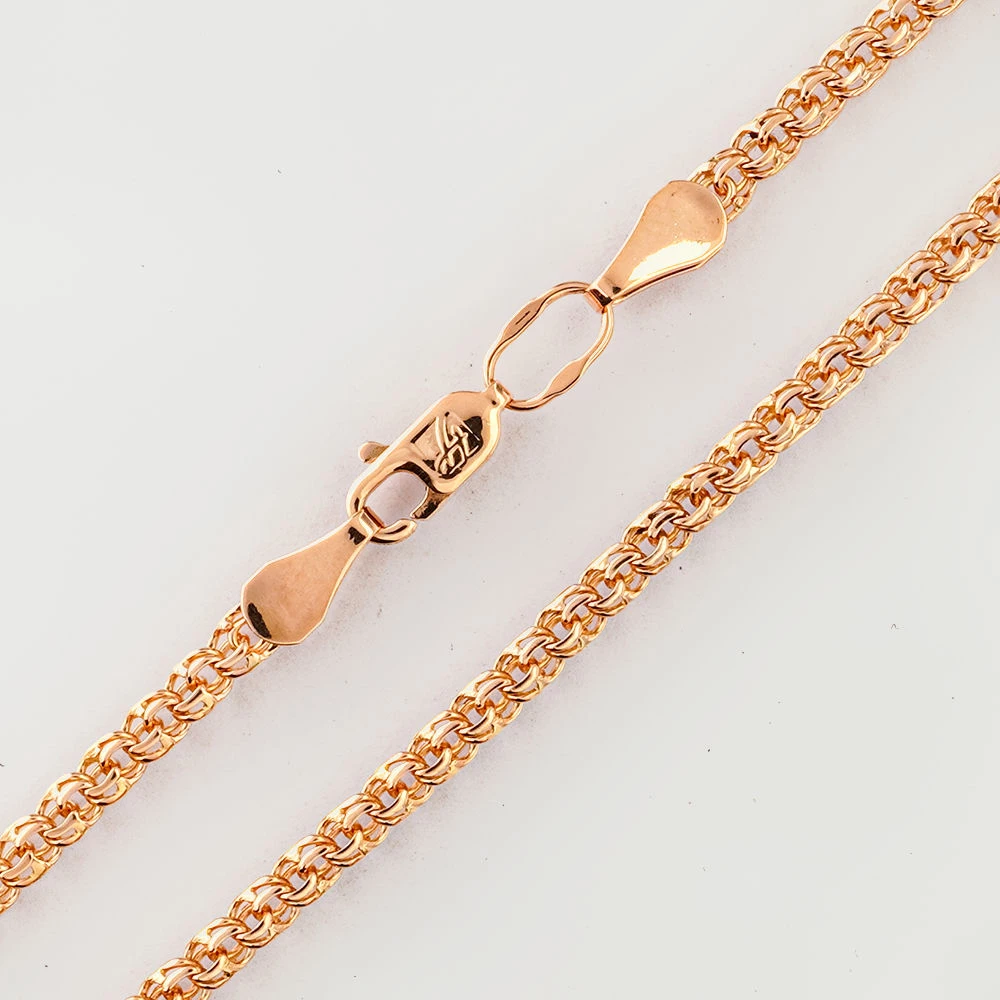 Цепь из красного золота 585 пробы