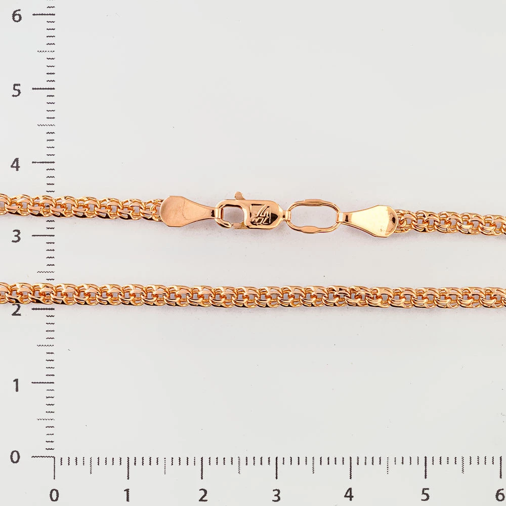 Цепь из красного золота 585 пробы