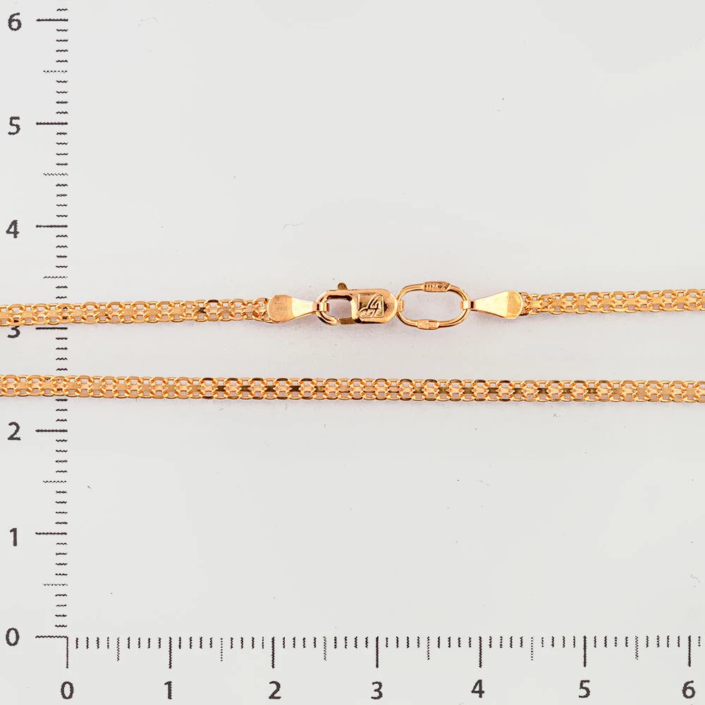 Цепь из красного золота 585 пробы