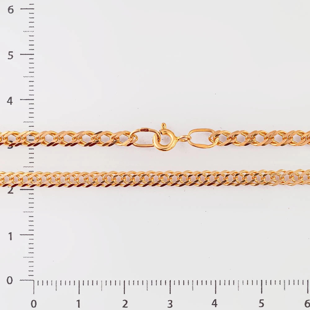 Цепь из красного золота 585 пробы