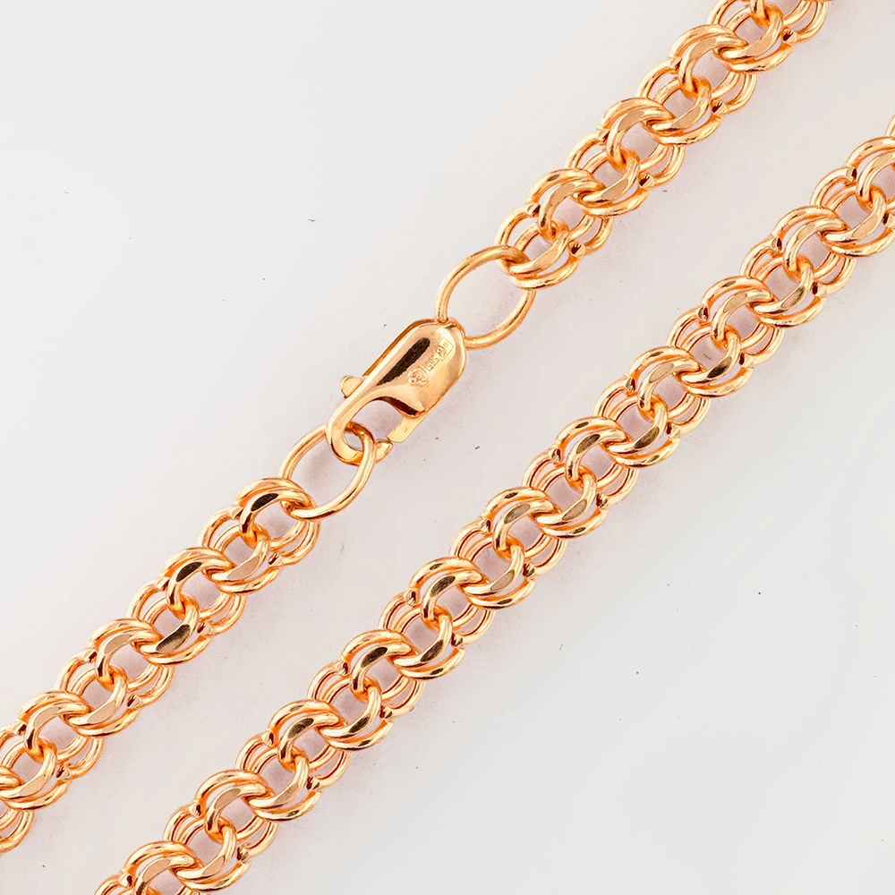 Цепь из красного золота 585 пробы