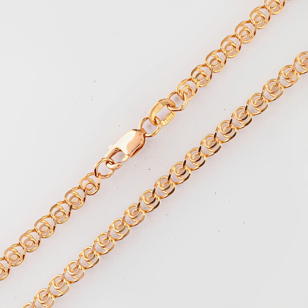 Цепь из красного золота 585 пробы