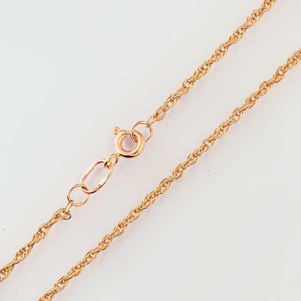 Цепь из красного золота 585 пробы