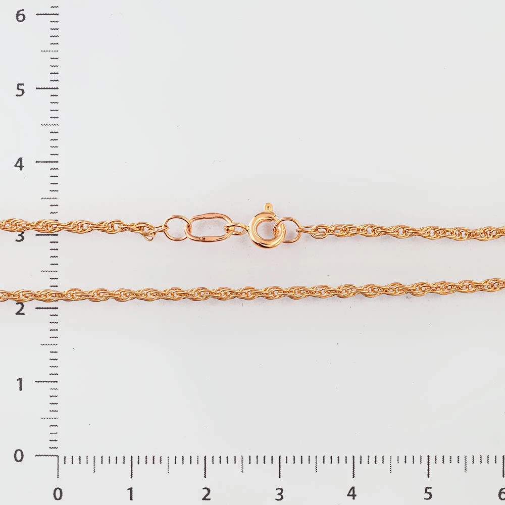 Цепь из красного золота 585 пробы