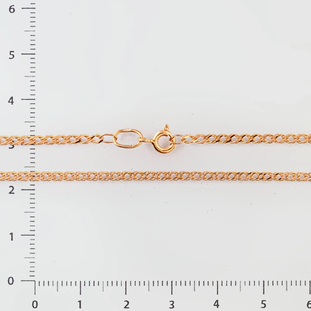 Цепь из красного золота 585 пробы