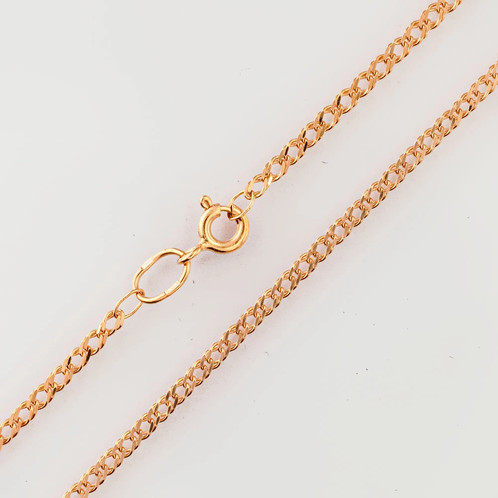 Цепь из красного золота 585 пробы