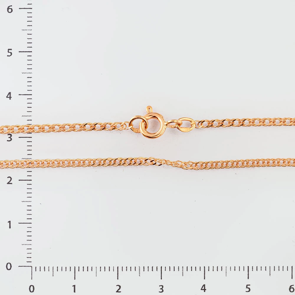 Цепь из красного золота 585 пробы