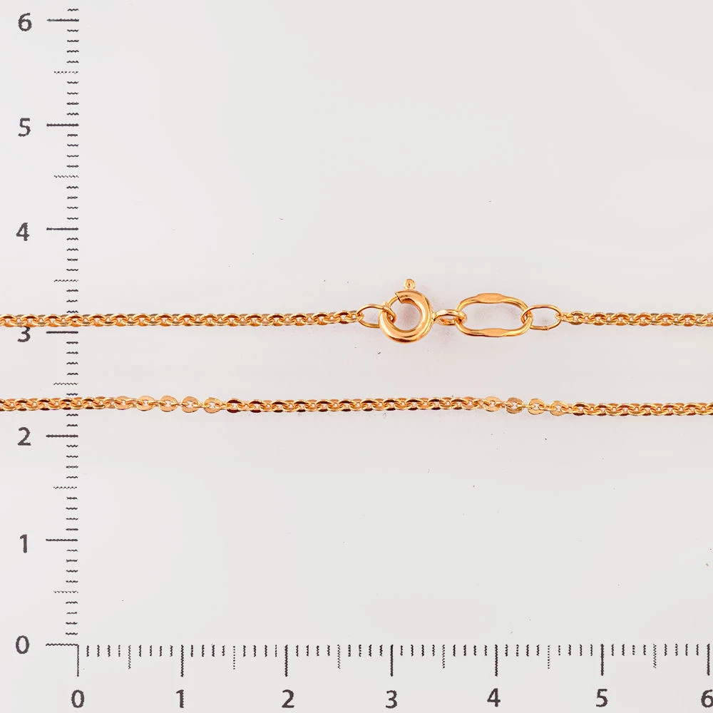 Цепь из красного золота 585 пробы