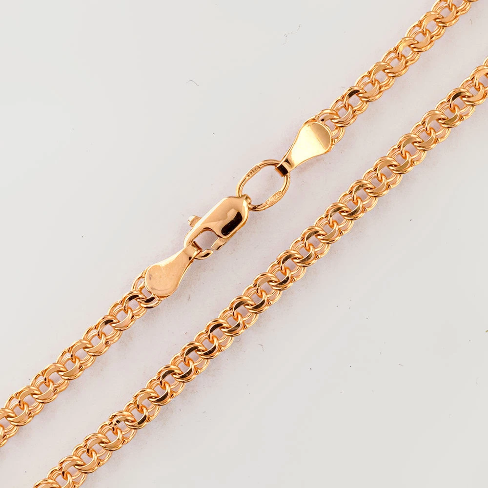 Цепь из красного золота 585 пробы