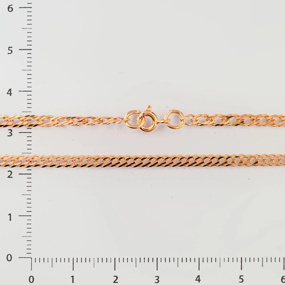 Цепь из красного золота 585 пробы