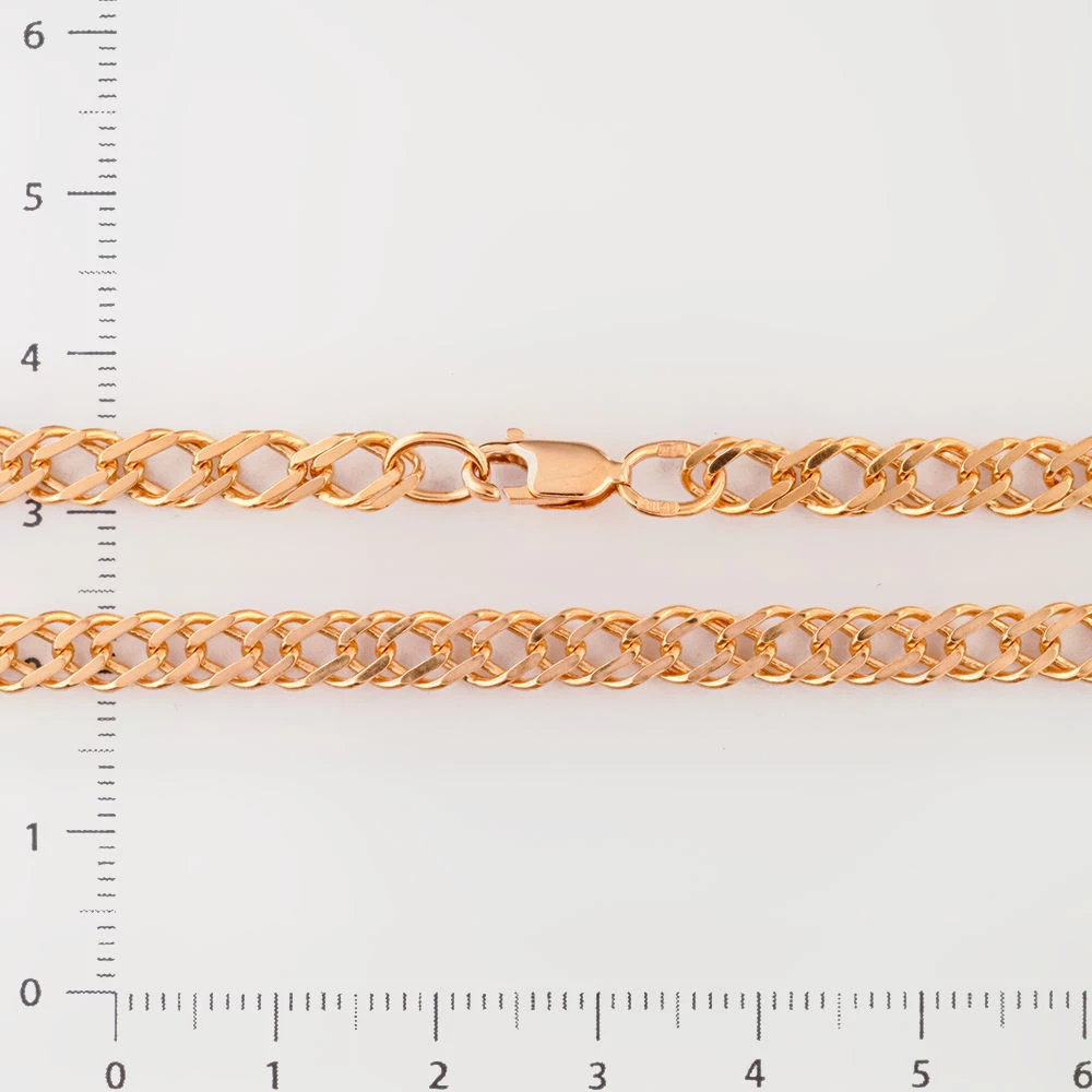 Цепь из красного золота 585 пробы