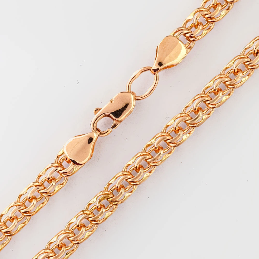 Цепь из красного золота 585 пробы