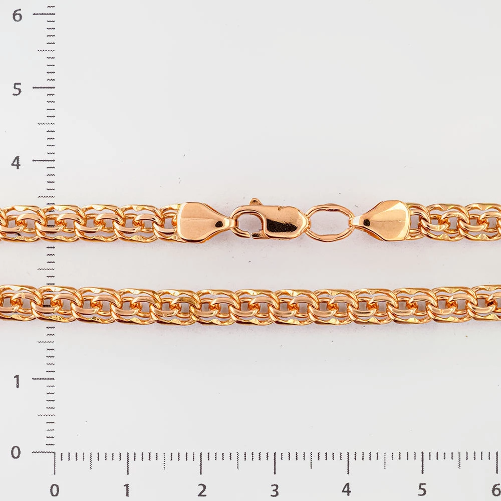 Цепь из красного золота 585 пробы