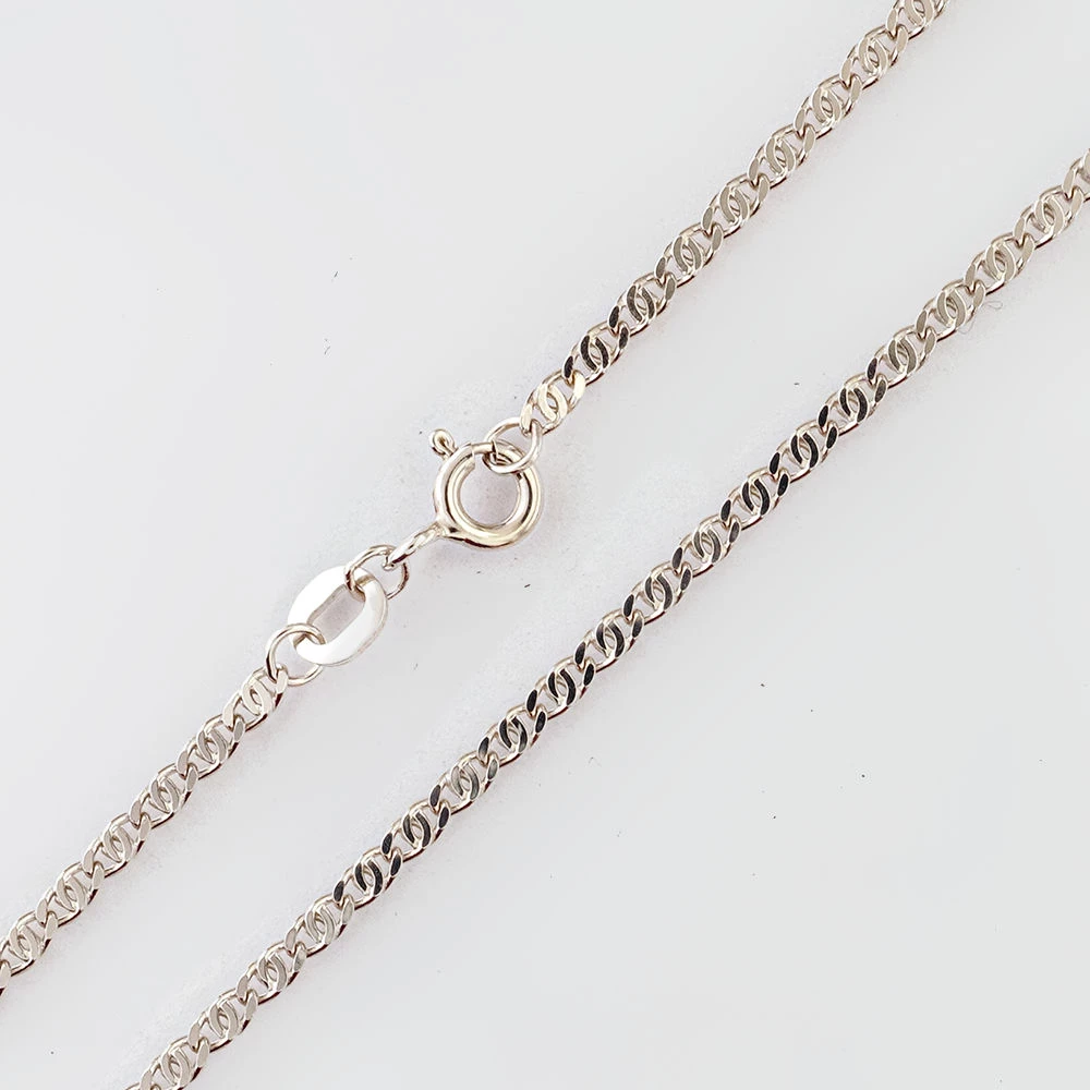 Цепь из белого золота 585 пробы