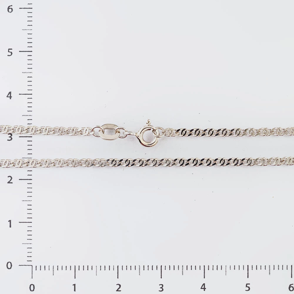 Цепь из белого золота 585 пробы