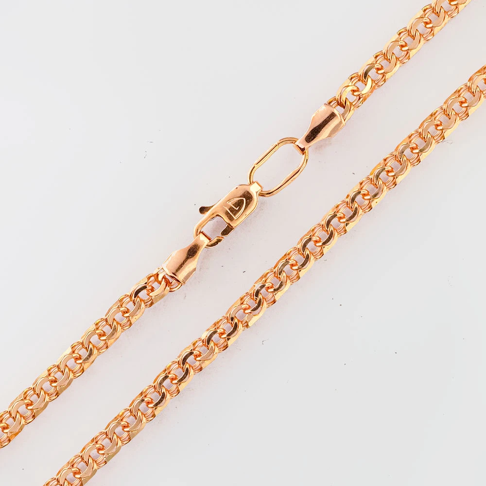 Цепь из красного золота 585 пробы