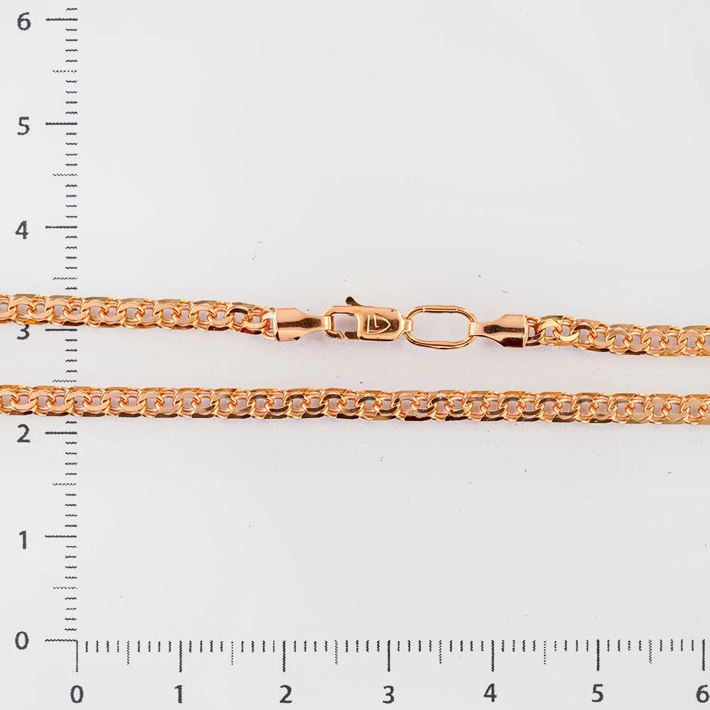 Цепь из красного золота 585 пробы