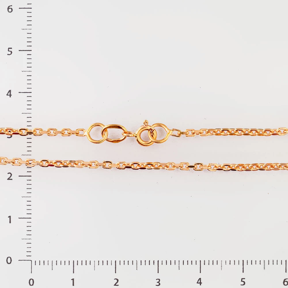 Цепь из красного золота 585 пробы