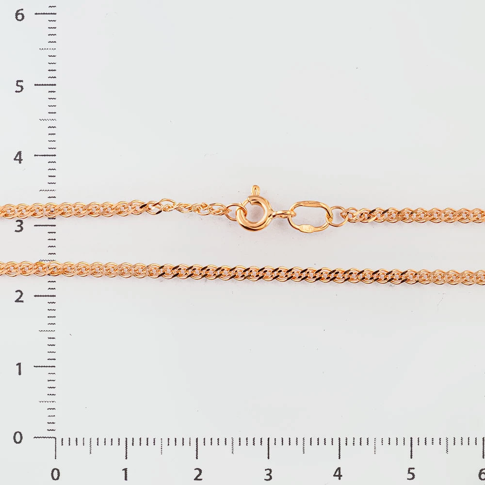 Цепь из красного золота 585 пробы