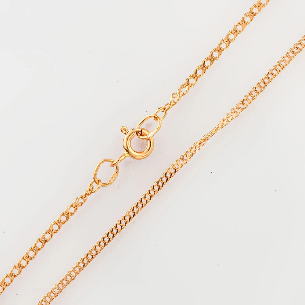 Цепь из красного золота 585 пробы