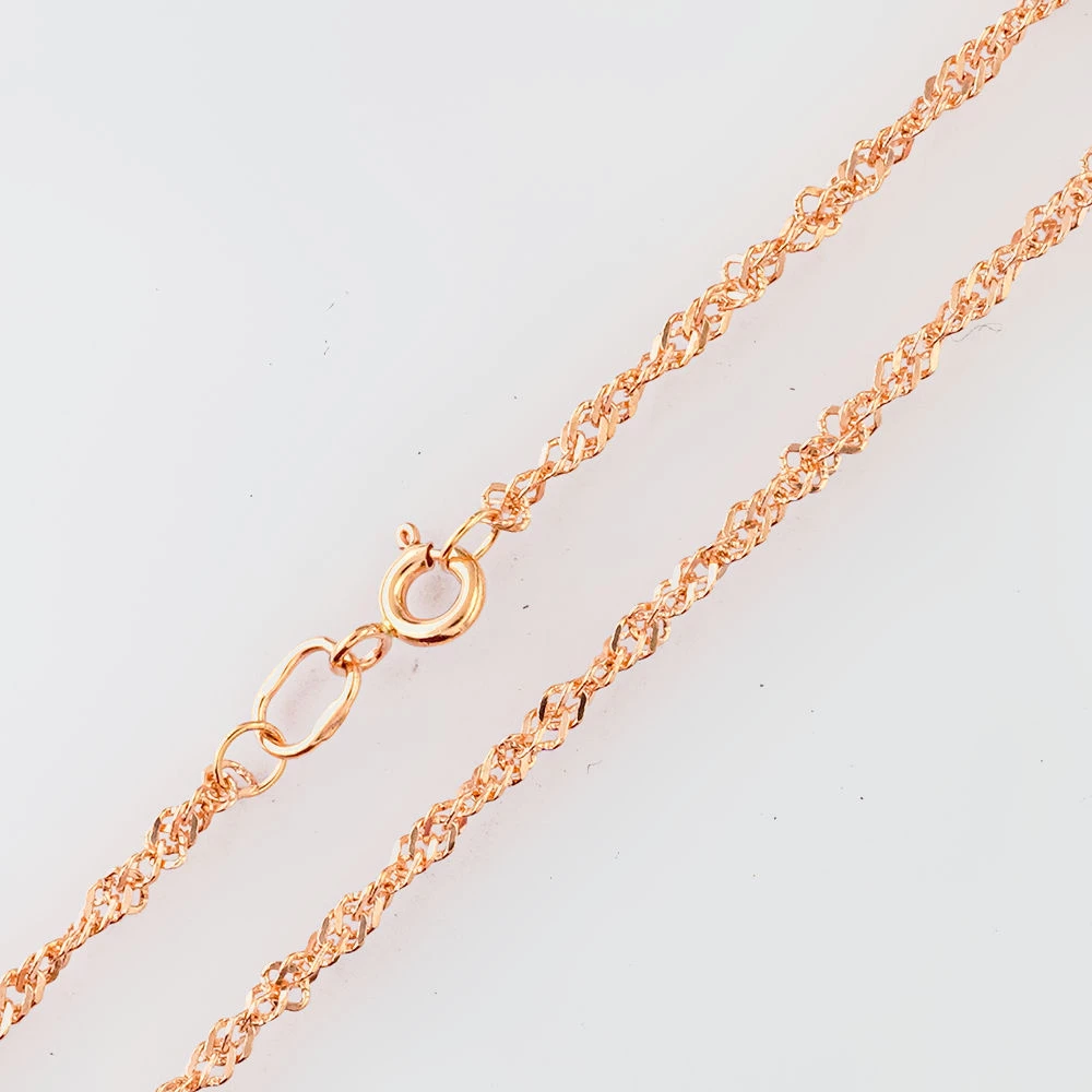 Цепь из красного золота 375 пробы