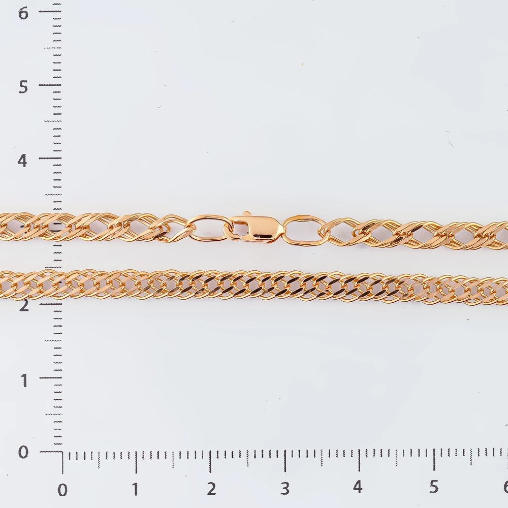 Цепь из красного золота 585 пробы