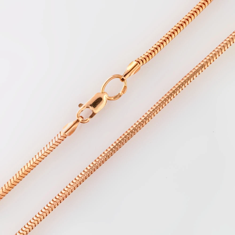 Цепь из красного золота 585 пробы