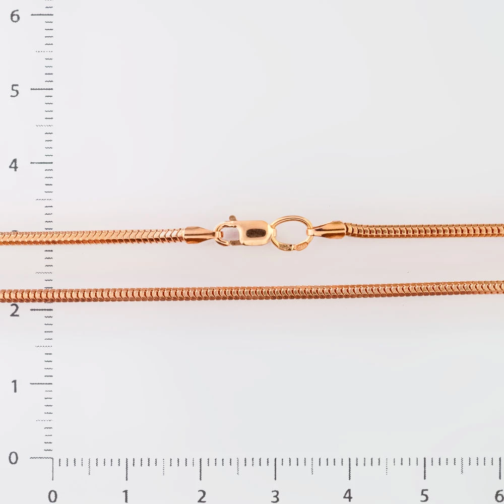 Цепь из красного золота 585 пробы