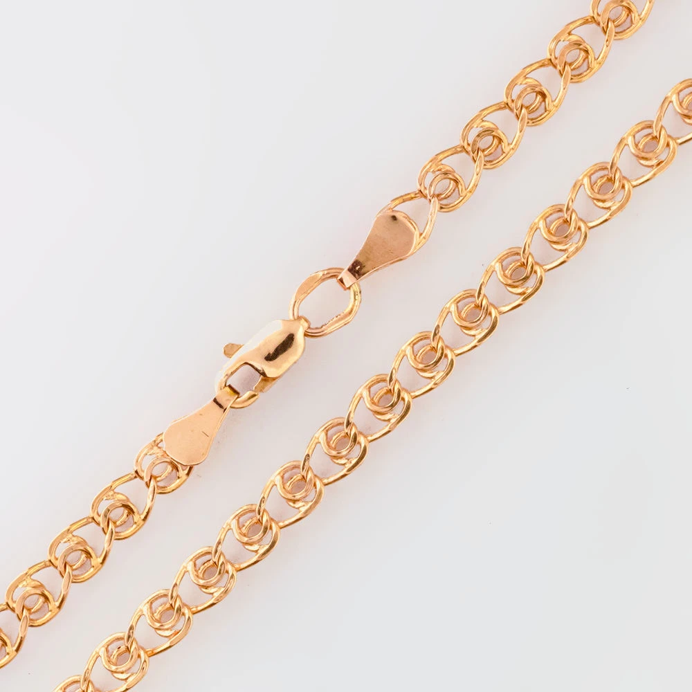 Цепь из красного золота 585 пробы