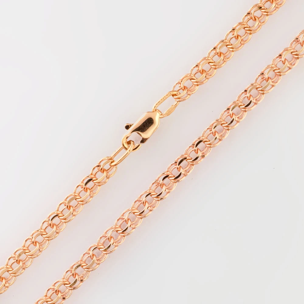 Цепь из красного золота 585 пробы