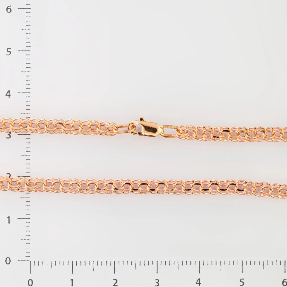 Цепь из красного золота 585 пробы