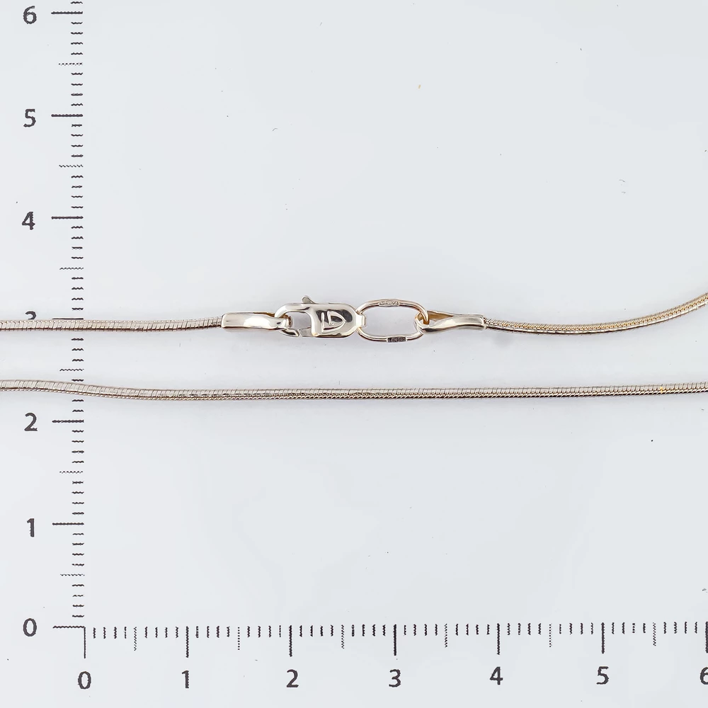 Цепь из белого золота 585 пробы