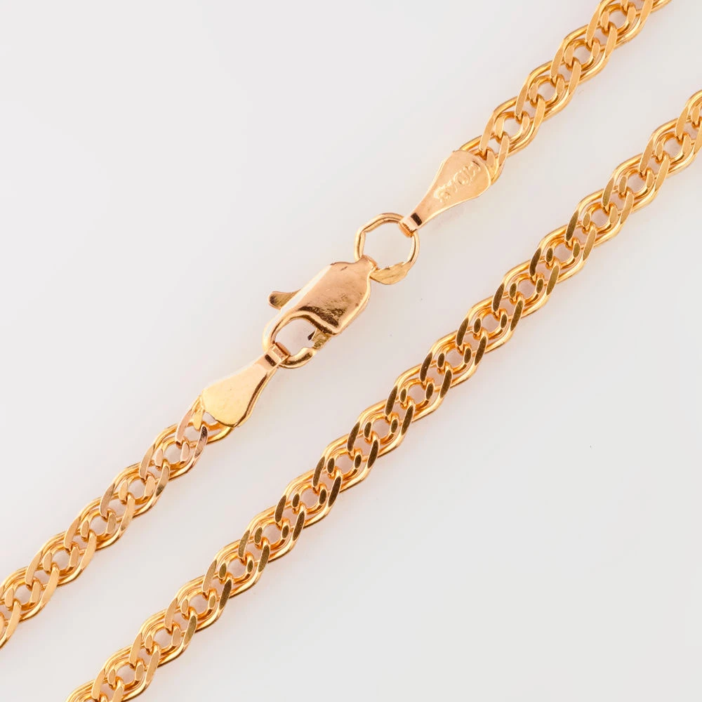 Цепь из красного золота 585 пробы