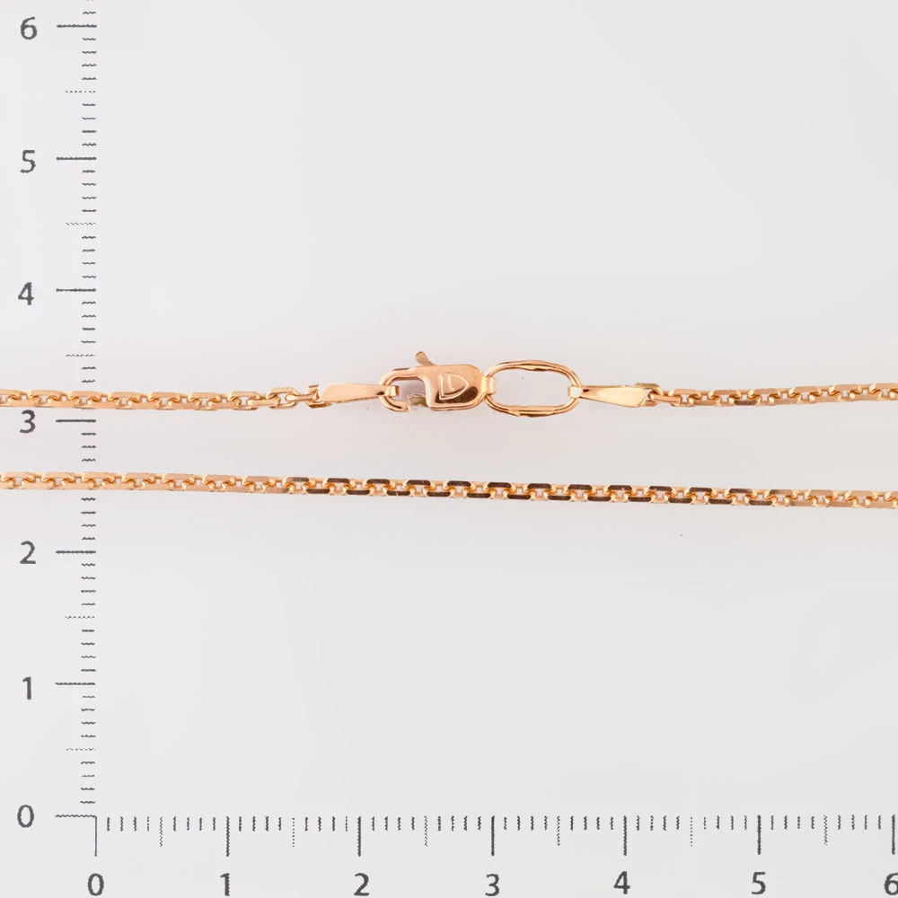 Цепь из красного золота 375 пробы