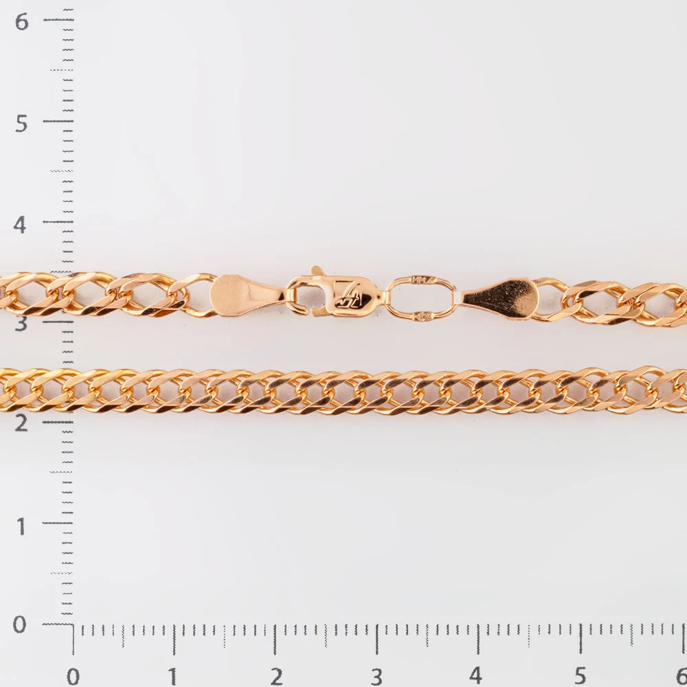 Цепь из красного золота 585 пробы