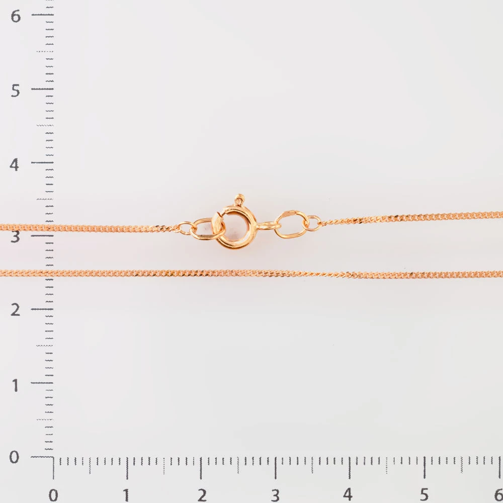 Цепь из красного золота 585 пробы