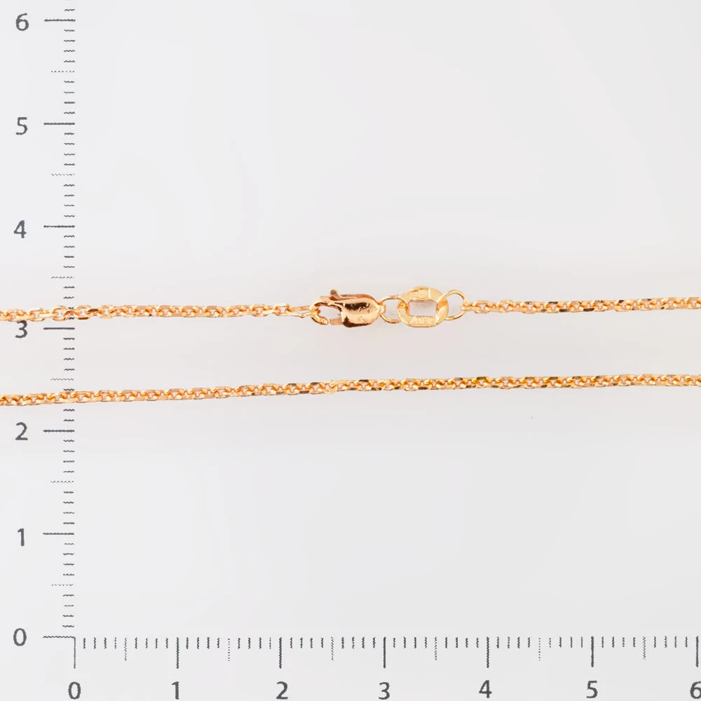 Цепь из красного золота 585 пробы