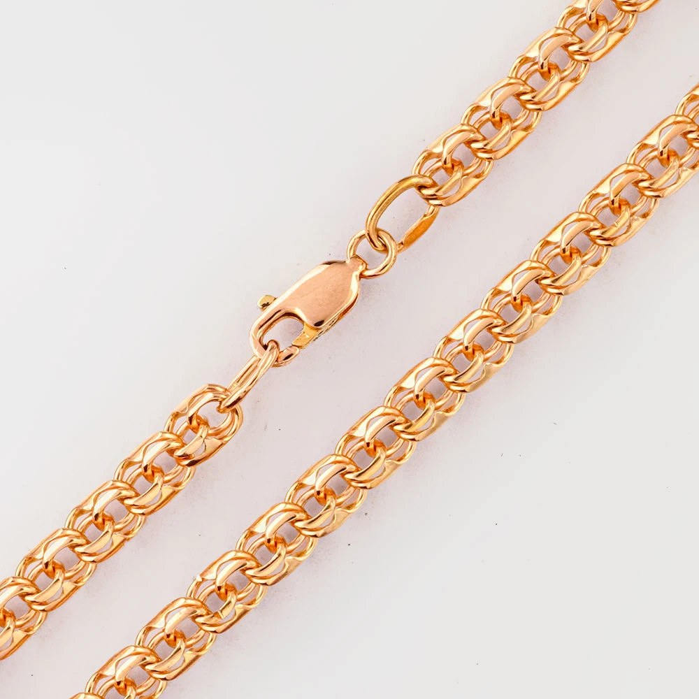 Цепь из красного золота 585 пробы