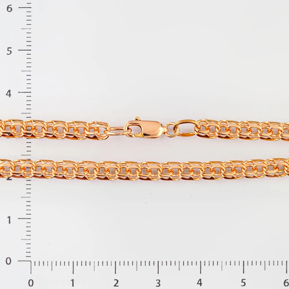 Цепь из красного золота 585 пробы